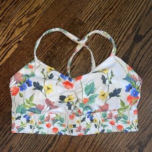Floral Sports Bra